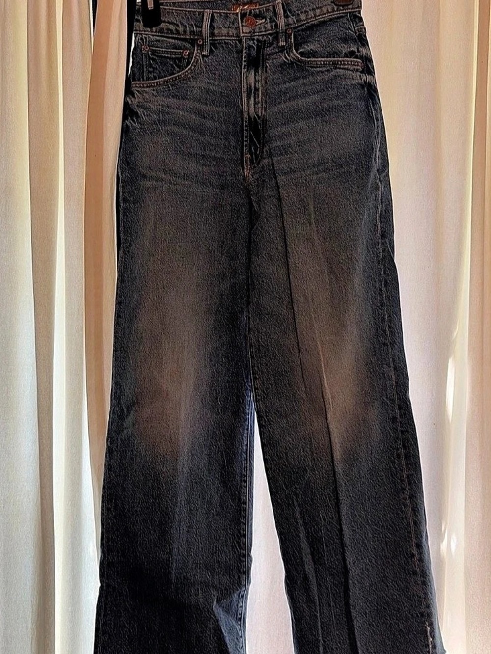 Mother The Maven Ankle Fray Ankle Fray Jeans in Blue Waist 24